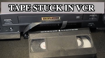 How to Safely Remove a VHS tape Stuck in a VCR