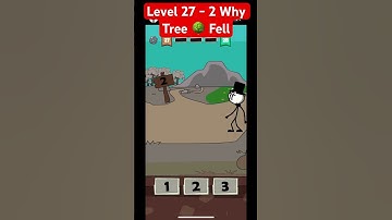 Prison Escape Game(Rithy Gaming)Level 27 - 2 Why Tree 🌳 Fell