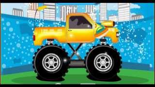 МОНСТР ТРАК - мультик про ДЖИП ВНЕДОРОЖНИК! Мойка, ремонт тюнинг машины MONSTER TRUCK