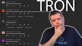 is tron safe? | tron script faqs | frequently asked questions about tron script | tronscript safe