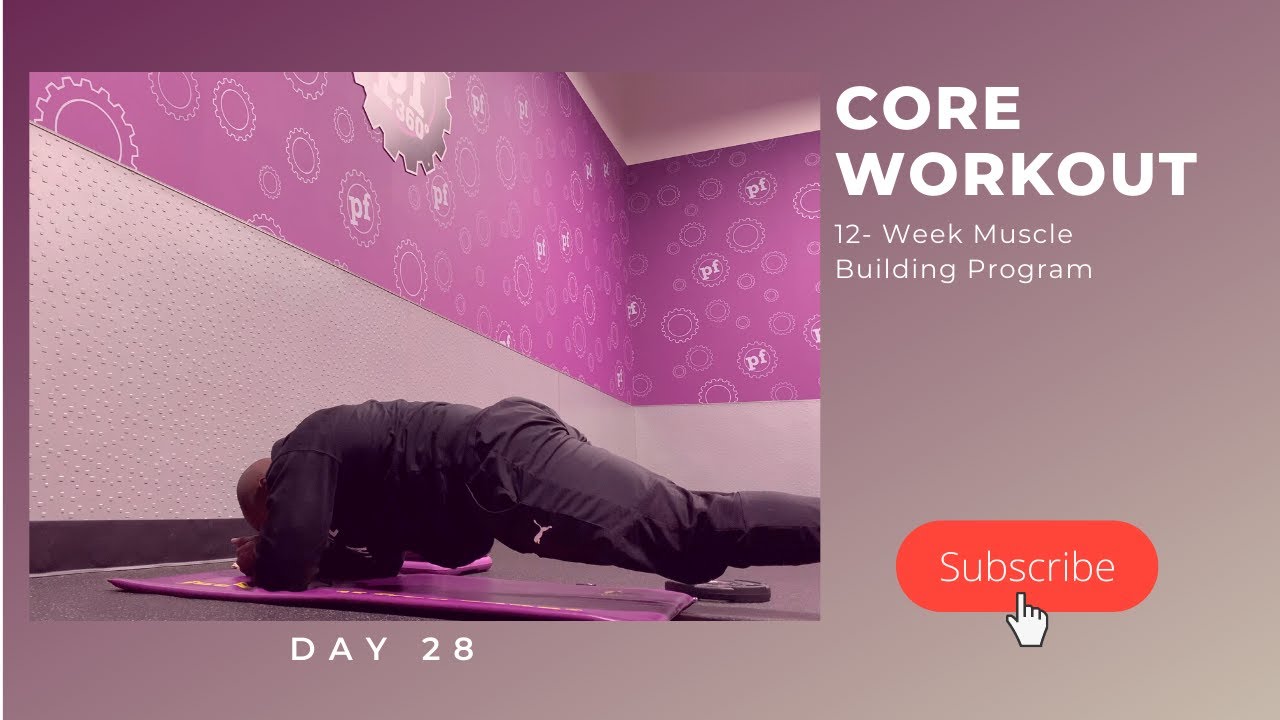 Core Workout | Day 28 |12-Week Muscle-Building Program - YouTube
