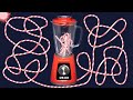 5 Minute Candy Cane Blender Timer Bomb