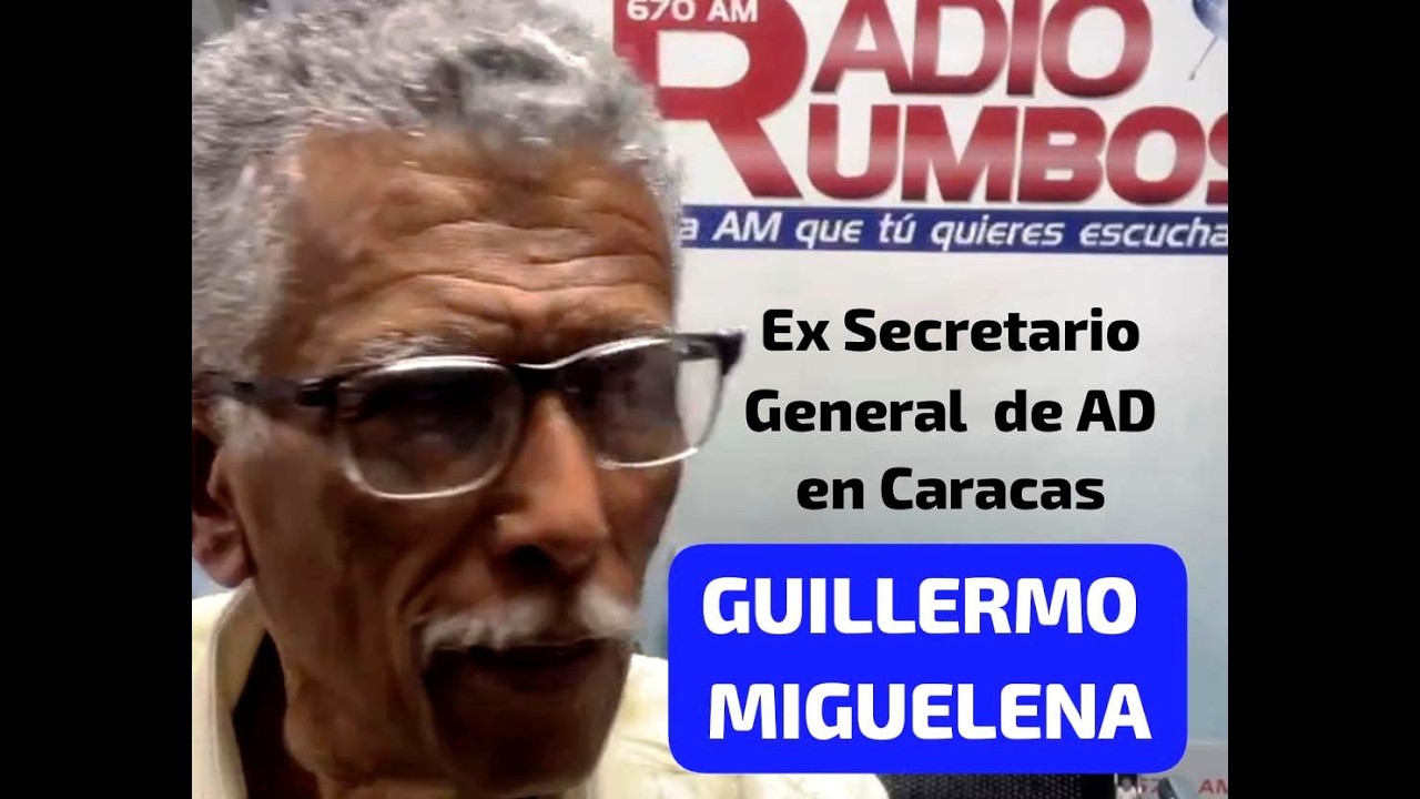 Maridaje crematístico entre Bernabé y régimen chavista denuncia ex Secretario Gral de AD en Caracas