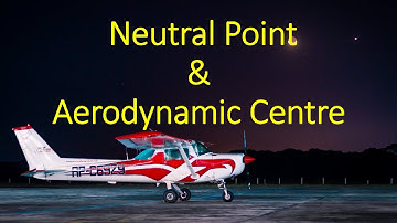 What is Neutral Point of an Aircraft | Aerodynamic center | Static Margin | Gate Aerospace
