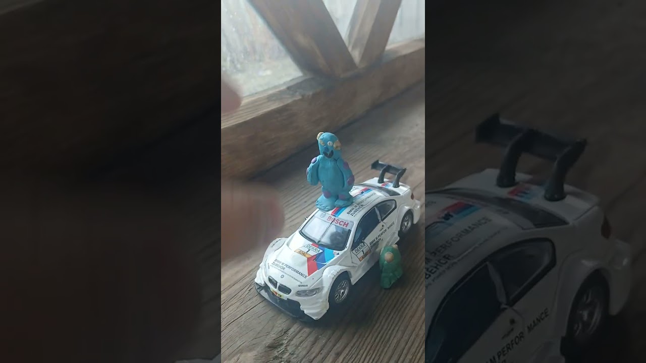 Monster Inc Mike's new car (Danish🇩🇰)