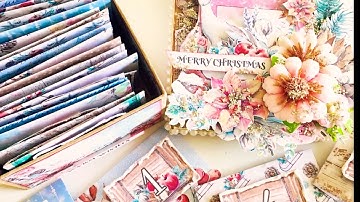 Christmas Advent Calendar In A Box | Step By Step Tutorial | ScrapBoys