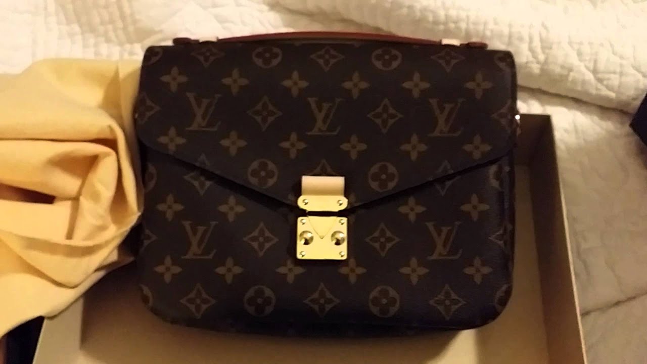 Louis Vuitton Pochette Metis Unboxing 2015 - YouTube