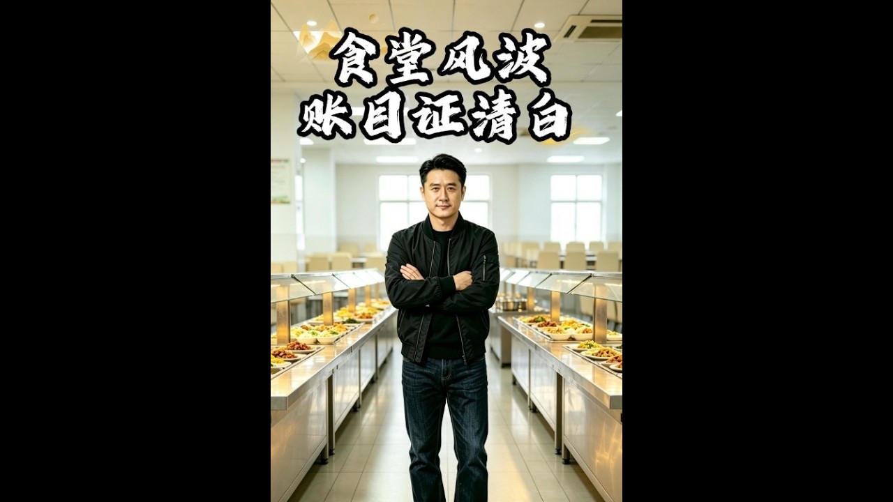 【一口气看完】《食堂风波，账目证清白》#短剧 #AI短剧 #逆袭 #drama #爽剧 #鲨鱼先生