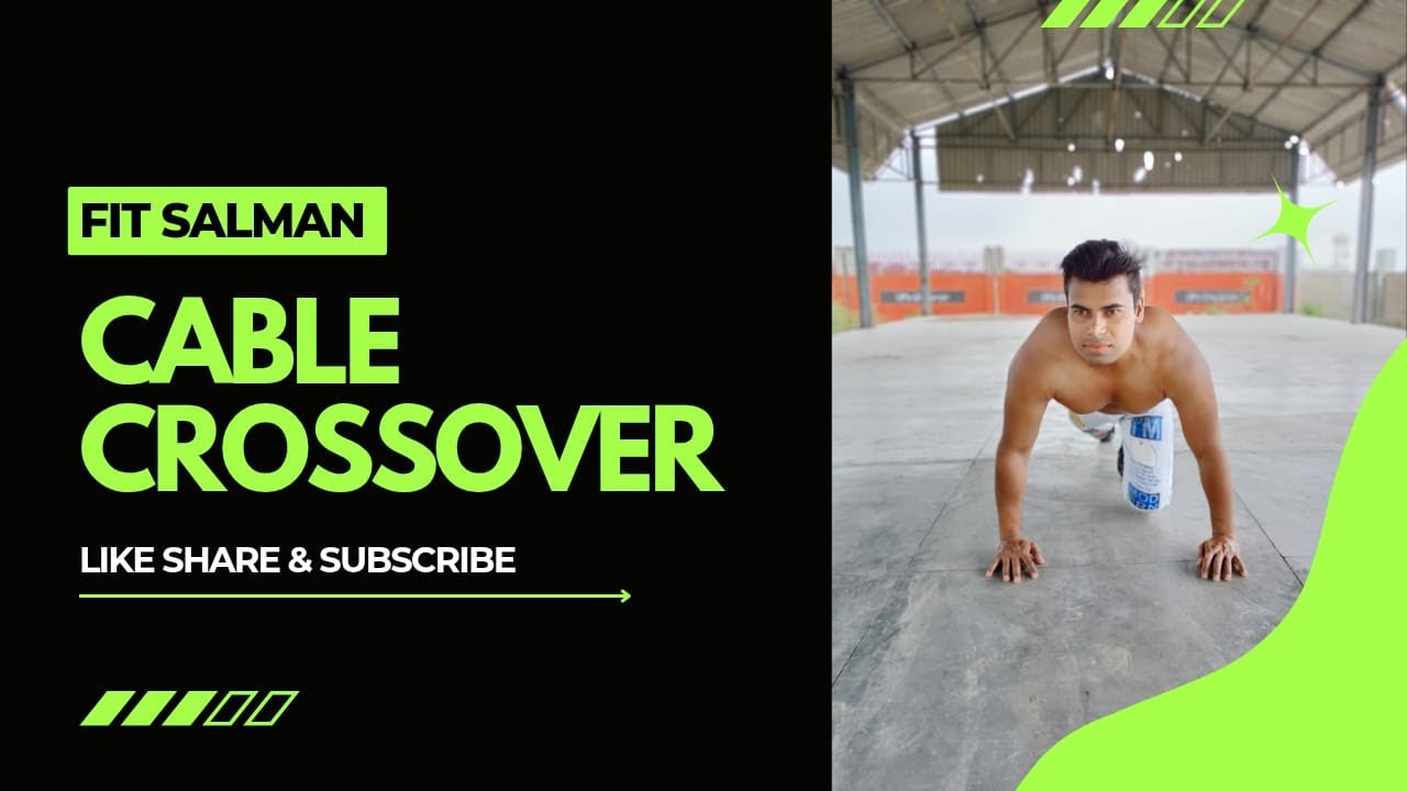 Cable fly chest workout | cable crossover | ⁠@FitSalman-sa - YouTube