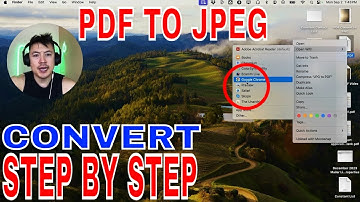 ✅  How To Convert PDF To JPEG On Mac 🔴