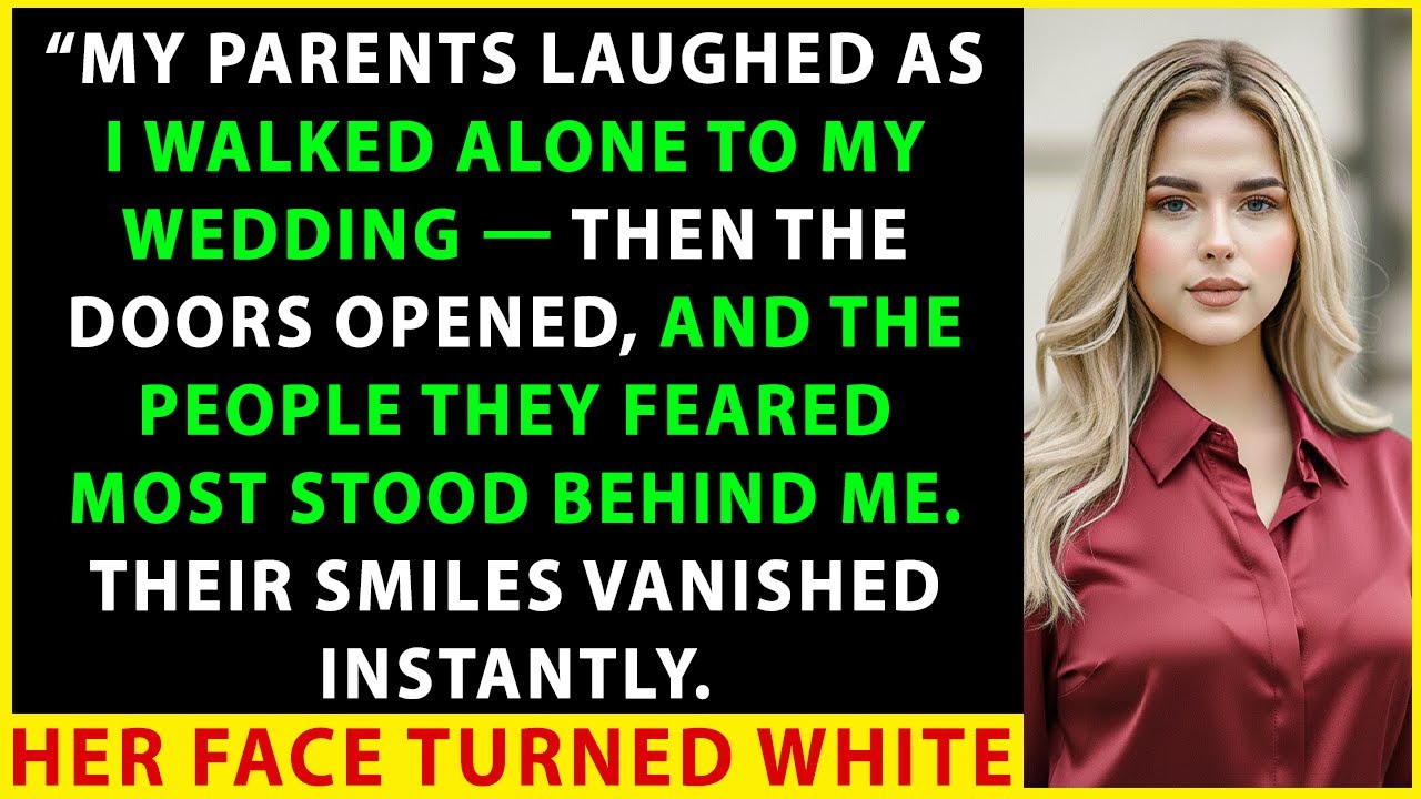 My Parents Laughed When I Walked Alone To My Wedding, But Their Faces Changed When The..