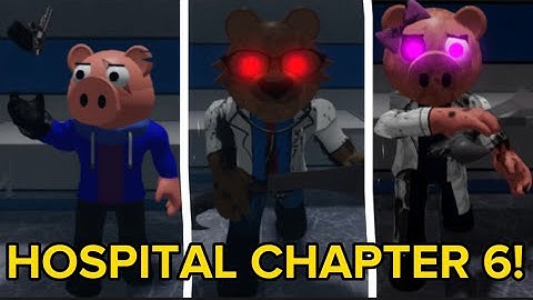 How To Escape/Unlock Hospital Chapter 6 + Quest N.5 & N.6 - Piggy Rebooted CHAPTER 6! (UPDATE)