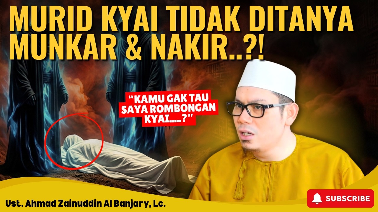 ASTAGHFIRULLAH‼️ MENJAWAB SYUBHAT: Malaikat Munkar & Nakir Takut Bertanya Karena Jamaah Kyai Fulan
