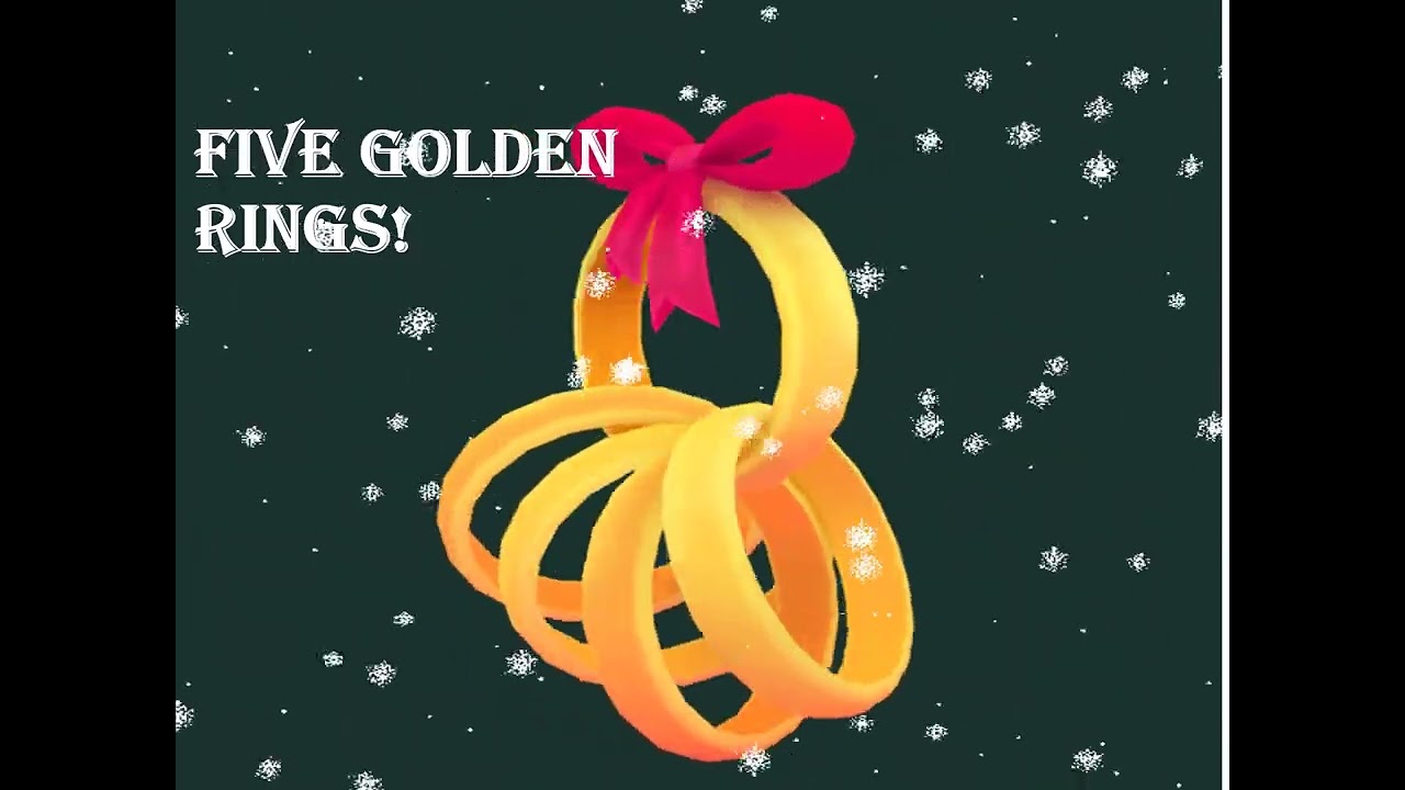 Twelve Days of Christmas with vocals