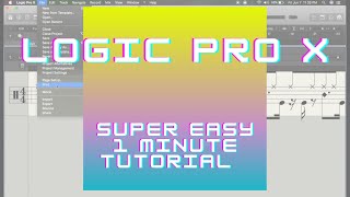2021 Logic Pro X Beginner tutorial: How to export sheet music to PDF in 2-steps. SUPER EASY!