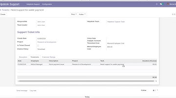 How to Manage Customer Helpdesk Support Ticket from Website | Odoo Apps Feature #odoo16 #odooapp