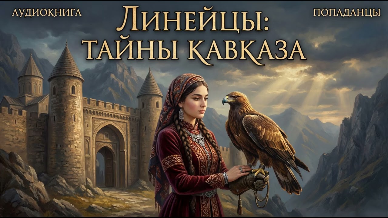 ПОЛНАЯ АУДИОКНИГА | ПОПАДАНЦЫ: ЛИНЕЙЦЫ. ТАЙНЫ КАВКАЗА.