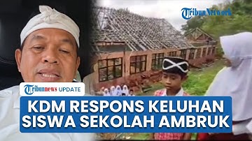 Gerak Cepat Dedi Mulyadi Respons Keluhan Siswa yang 2 Tahun Belajar di Luar karena Sekolahnya Ambruk