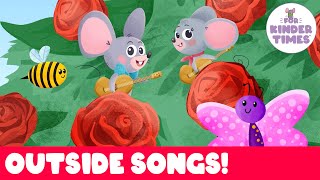 Playing Outside Songs  | Kids Nursery Rhymes & Songs Compilation | feat Raffi and Lindsay Munroe