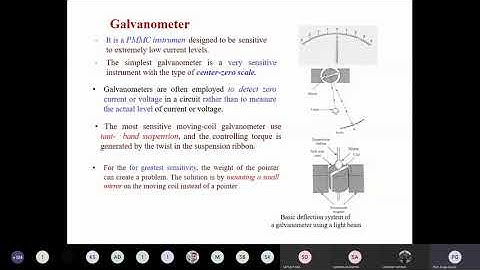 Lecture 8: Instruments - Electrical Measurement and Instrumentation (Electrical Engineering Online)