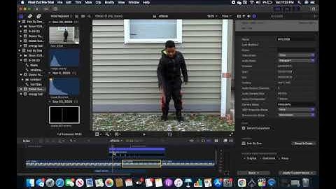Final Cut Pro Tutorial: Disappearing Effect