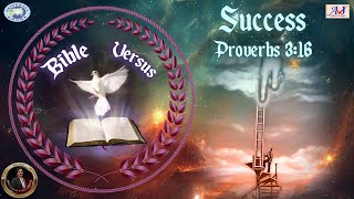 Bible Versus || Success || Proverbs 3:16 || English