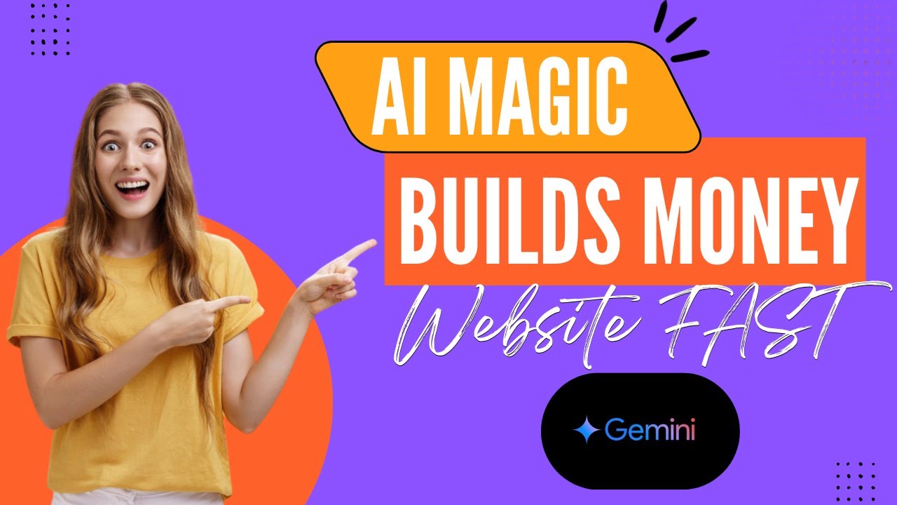 Build a Full SaaS Website in Minutes with Google AI Studio (Gemini AI ...