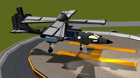 KSP - Infernal Robotics - Electric Conventional Helicopter Design Test