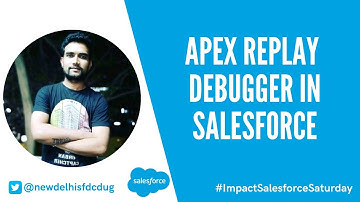 #ImpactSalesforceSaturday | Apex Replay Debugger in Salesforce