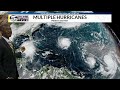 Hurricane Florence, Helene, Isaac in the Atlantic