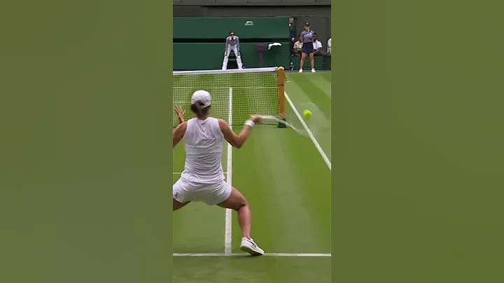 Inch-Perfect Iga Swiatek Winner 📏 #shorts