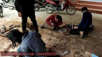 Điêu khắc gỗ|| khai xuân 2020|| Làng nghề Đông Giao