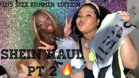 NEW SHEIN HAUL  2021 || Pt 2|| Plus Size Summer Edition || Watch in HD