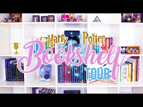 HARRY POTTER BOOKSHELF TOUR 2018 | Cherry Wallis