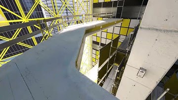 Scaffolding, a Parkour Runner