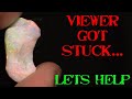 Coober pedy opal carving start to finish unboxing to shiny rock