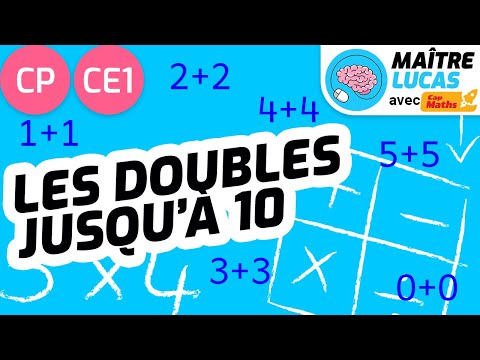 Doubles up to 10 CP - CE1 - Cycle 2 - Maths