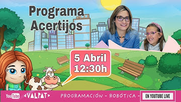 Programa acertijos con TYNKER y SONG MAKER - Directos de programación - ValPat