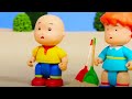 Caillou y la Escultura de Arena | Caillou en Español - WildBrain