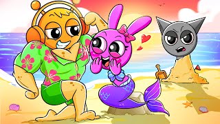 Pinki CHEATED Gray To Fall In Love With Oren?! Incredibox Sprunki Animation