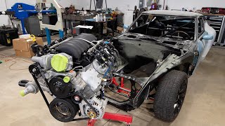 Installing the 500HP LS Engine into my Datsun Project Ep. 10