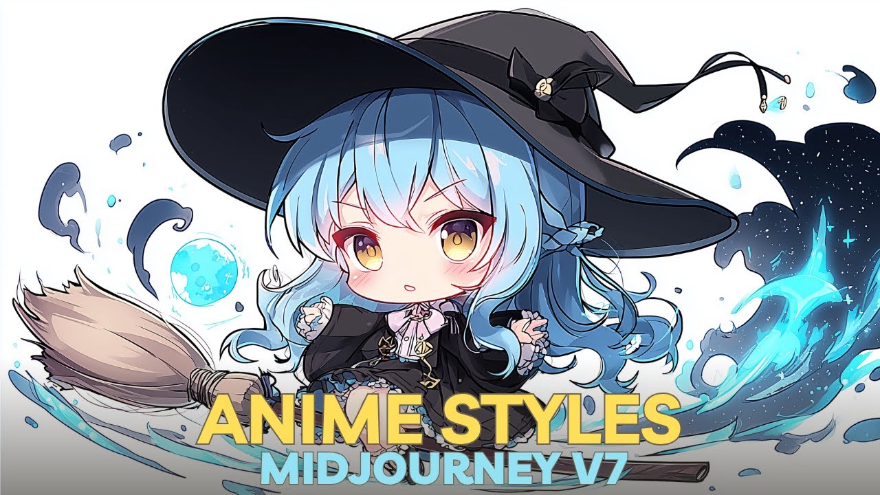 25 ANIME Midjourney v7 SREF styles - YouTube