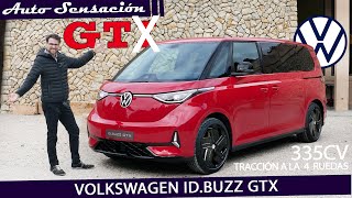 Presentación Volkswagen ID BUZZ GTX 2024 . Igual de práctica pero con acento deportivo.