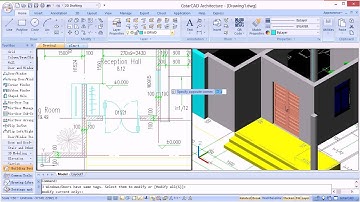 GstarCAD Architecture - Window and Door
