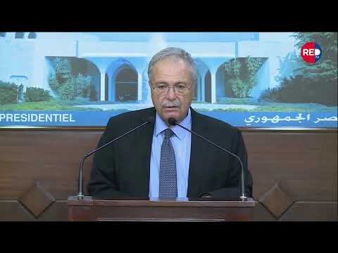 تصريح نائب رئيس مجلس الوزراء طارق متري من قصر بعبدا