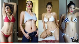 Hot Indian girl | bikini Indian aunty | sexy behavior