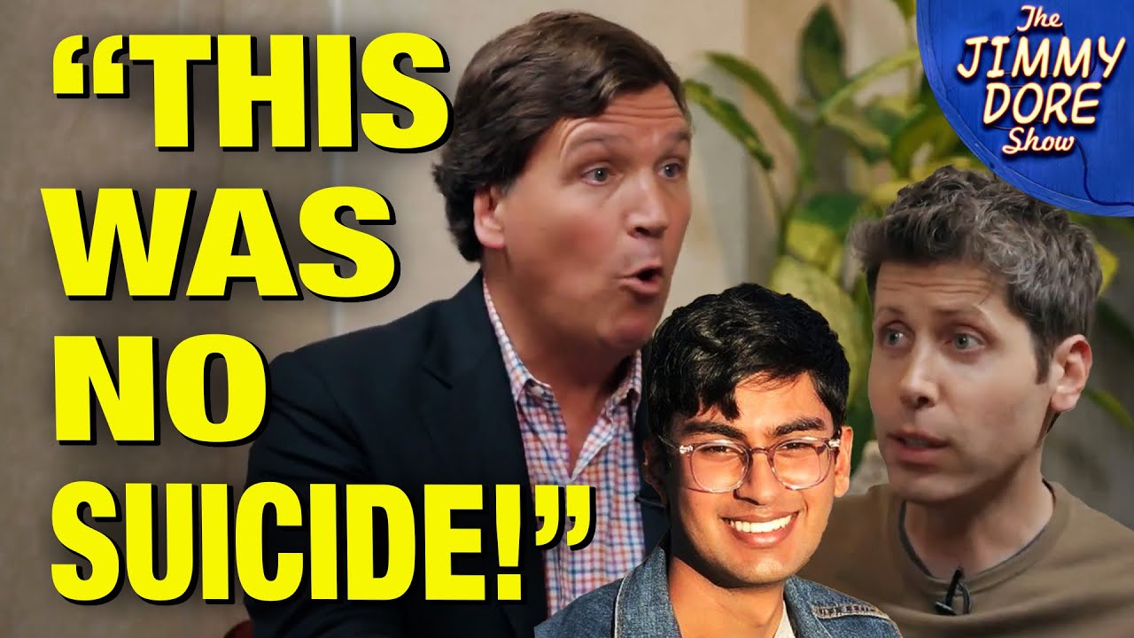 Tucker Accuses OpenAI Founder Sam Altman Of MURDERING Whistleblower!