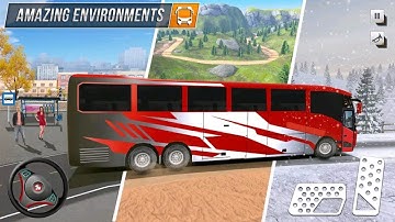 Modern Bus Parking 3D Simulator - Best Android Gameplay