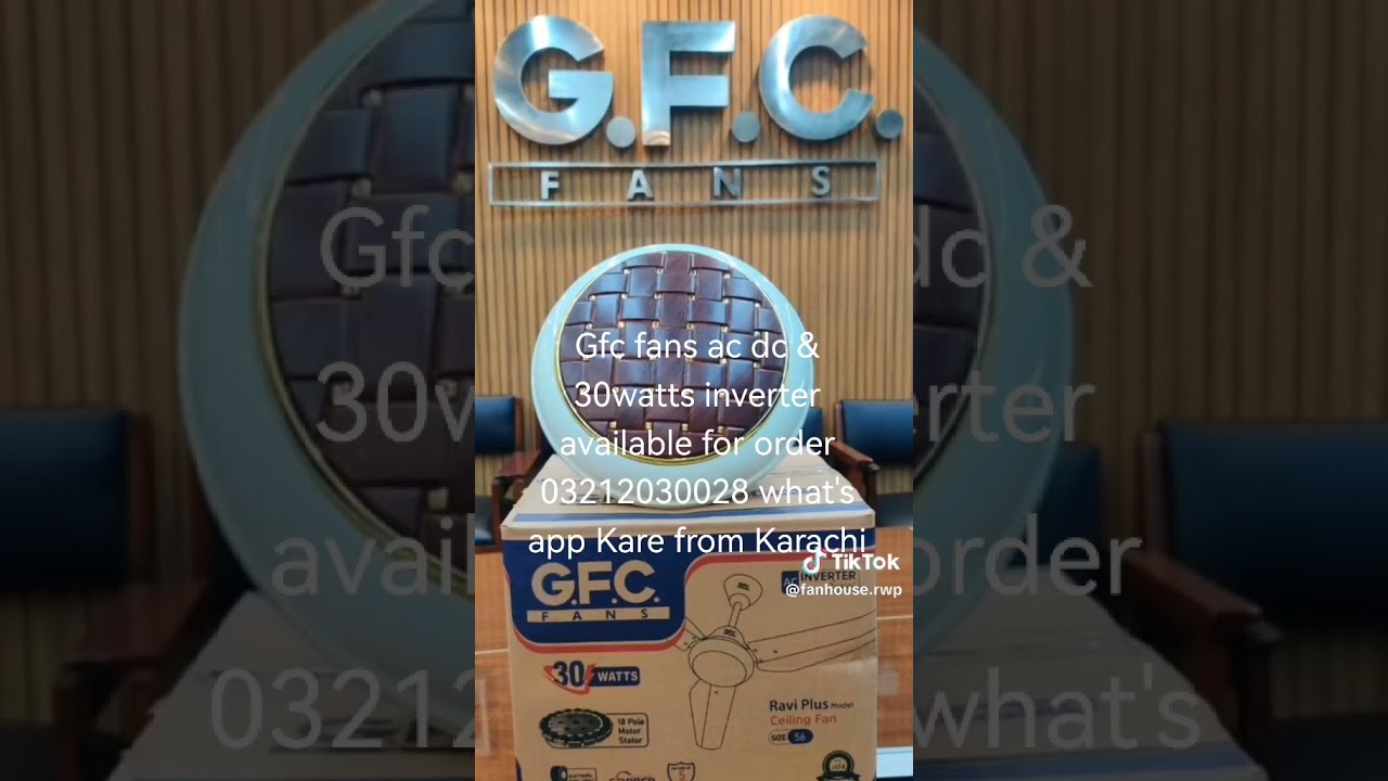 gfc fan ac dc & 30 Watts inverter 5 +5 year warranty 03212030028 what's app Kare from Karachi