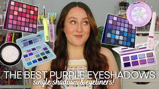 THE BEST PURPLE EYESHADOW PALETTES, SINGLE SHADOWS & EYE LINERS! *CRUELTY FREE & AFFORDABLE!*